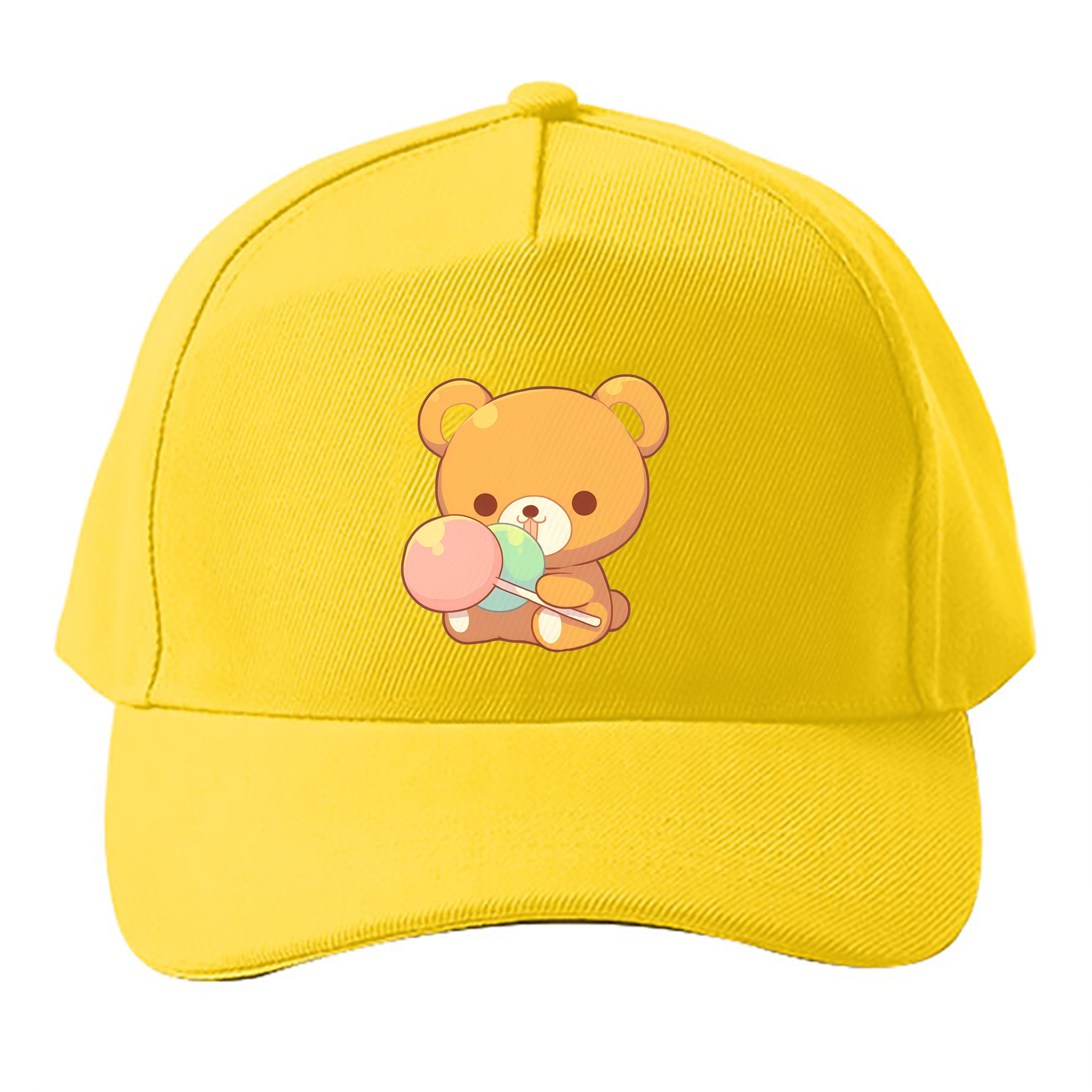 （画像用） リラックマ リラックマ キイロイトリ Rilakkuma Korilakkuma Kiiroitori ベースボールキャップ 綿100％ 男女兼用 帽子 スポーツ
